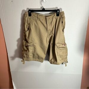 Vintage Ohio State Buckeyes Khaki Cargo Shorts Men’s Size 32